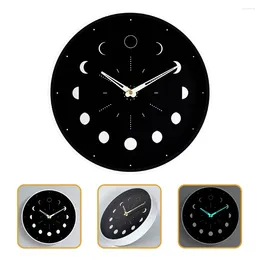 Wall Clocks Luminous Clock Simple Style Modern Home Accents Decor Living Room Silent Decorative