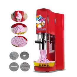 CE Italian gelato ice cream noodle shape making machine/ice cream spaghetti machine/gel spaghetti press ice cream machine