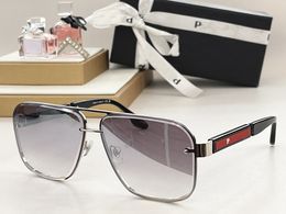 New high-end logo p Sunglasses trendy square driving glasses for men and women, designer sunglasses for UV protection