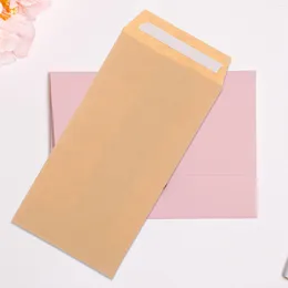 Gift Wrap 100 Pcs Envelope Card Envelopes Money Cash Small Filling Coin Storage Kraft Paper Key