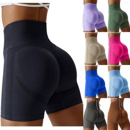 Active Shorts Women's Fitness Yoga High Waist Soft Spandex Riding Dance Volleyball Womens With Pockets Cute