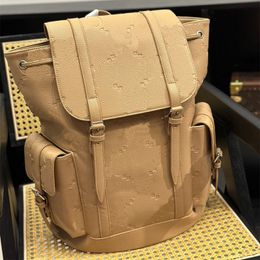 Backpack Designer backpack luxury backpacks material leather large capacity shoulder bag temperament versatile style travel hiking wear very good