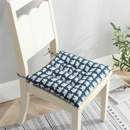 Cushion/Decorative Kids Chair Cushion With Strap Cotton Floor Car Sofa Chair Pad Floor Pad Living Room Decor Throw