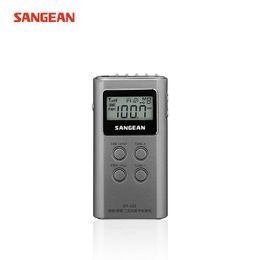 Radio Sangean Dt123 Am Fm Radio 2band Radio World Receiver with Speaker Portable Pocket Radio Auto Save Station Mini Fm/am Radio