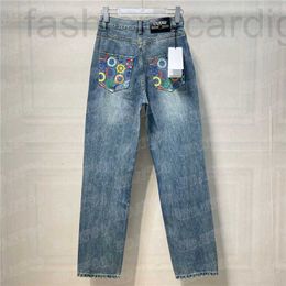 Women's Plus Size Pants designer Designer Women Denim Ripped Jeans Hiphop Street Style Girl Lady Trousers Brands Casual Long Pant Z8X1