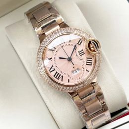 Fashion Women's Watch 33mm Quartz Movement 316 Stainless Steel Case Belt Sapphire Mirror Sun Moon Star Life Waterproof luxury watches gold watch pink designer 2023