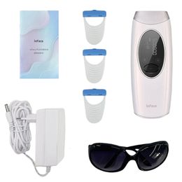 Face Care Devices inFace Laser Epilator 500000 Flash IPL Whole Body Shaving Hair Removal Permanent Painless Female Bikinis Electric Shaver Women 230629