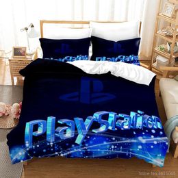 Bedding Sets 2023 PlayStation 4 Duvet Cover Set With Pillowcase Boys Girls Digital Printing Elegant 3d Gamepad King Bed Linen