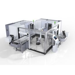 Machining automation integrated joint robot automatic line fixed and ground rail type