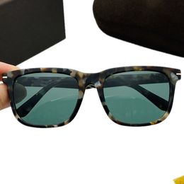 2023 new star men concise square sunglasses uv400 77t5 5619145 hd polarized glasses individual tortoise plank fullrim goggles fullset design case