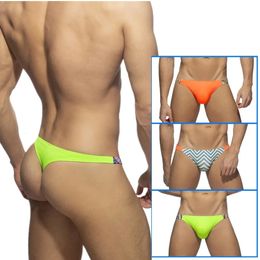 Men's Swimwear 2023 Triangle Sexy Swim Shorts With Cup QuickDrying Beach Bikini Swimsuit Men Summer Swimming Spring Vacation 230630