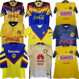 2004 2005 2006 95 96 04 Retro Club America soccer jerseys 05 06 C.BLANCO vintage classic home away Club America football shirt S-2XL