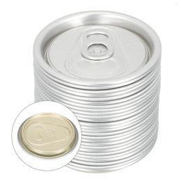 Dinnerware Sets Easy Open Lid Ring-pull Can Covers Opening Mason Jar Soda Water Sealing Leakproof Canning