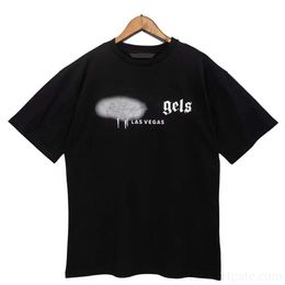 luxury designer t shirt mens shirts for men tide Sprayed streetwear letter cotton bear womens unisex clothes t-shirt oversized tee clothing tops6H92