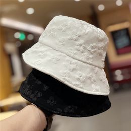 Women's Summer New Hat Female Small Fresh Flower Small Eaves Basin Hat Spring and Summer Thin Fisherman's Hat Panama Women's Hat