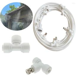 Watering Equipments 8 Meter Mister Line Misting Cooling System Fogger For Water Sprayer Garden Patio Sprinkler