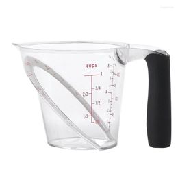 Storage Bottles Liquid Measuring Cup Angled For Oil And Food Graduated Large Pitcher Easy-Read