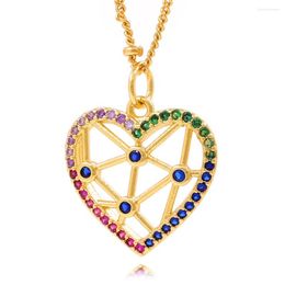 Pendant Necklaces 2023 Vintage Wedding White Shiny Bling CZ Choker Charms For Women Mutiple Kind Geometric Heart Jewellery