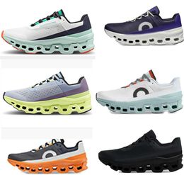 2023 Running Monster Schuhe Schuh MonsterS Trainingsschuh Buntes, leichtes Komfortdesign Herren Damen Snearkers Läufer Yakuda Shock Frost Cobalt