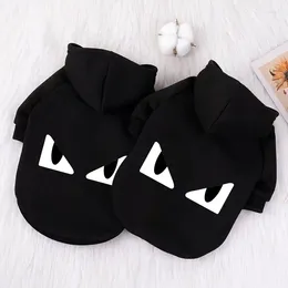 Dog Apparel Coat Clothing Pet Clothes Sweater Hoodie Print Design Fall Winter Labrador Thicken Warm
