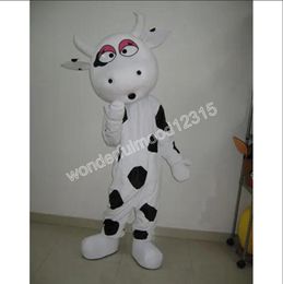 New Adult Character Dotted COW Mascot Costume Halloween Christmas Dress Full Body Props Outfit Mascot Costume