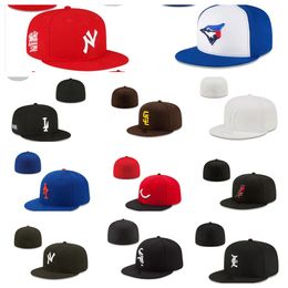 Fitted hats sies Snapbacks ball Designer hat Adjustable football Caps All Team Logo Outdoor Sports Embroidery sun fashion Closed Beanies flex cap size 7-8 mix order