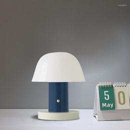 Table Lamps Home Lamp LED Modern Glass Bright Decoration Nordic Cute Small Book Lights