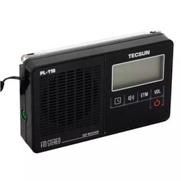 Radio Tecsun/desheng Pl118 Portable Pure Fm Dsp Stereo Radio