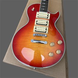Chinese electric guitar Ace Frehley signature light mahogany body and neck 6 strings hot