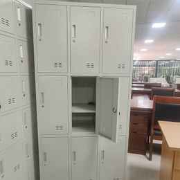 Stainless steel file cabinet and iron sheet cabinet with open door support for customization