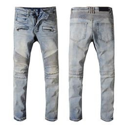 Fashion Mens jeans high quality denim trousers cotton long pants male men famous classic jean Size 28-40316N