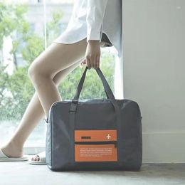 Duffel Bags Large Capacity Travel Hand Luggage Bag Big Size Folding Carry-on Duffle Foldable Nylon Fashion