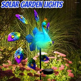 Solar Outdoor Light Garden Lights LED Lawn Lamp Waterproof Windmill Spinners Christmas Party Courtyard Decoration