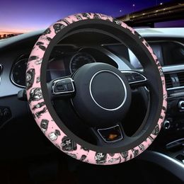 Steering Wheel Covers Witchy Witch Cover 15 Inch Car Protector Universal Automotive Accessories