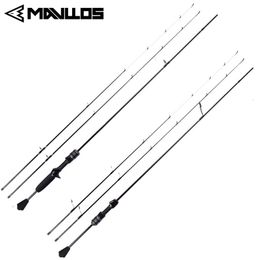 Boat Fishing Rods Mavllos UL Fishing Spinning Rod 0.6-8g/0.8-10g Soft Solid Tip Fast Action Ultralight Carbon Casting Fishing Rod For Sardine 230629