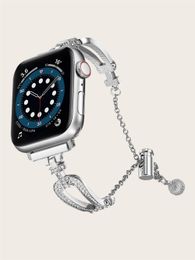 Bling Diamond Wrist Band Strap Bracelet for Apple Watch Ultra Series 8 7 6 5 4 3