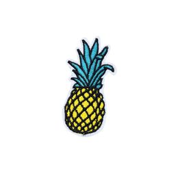 10PCS Ananas Patches for Clothing Iron on Transfer Applique Patch for Kids Garment DIY Sew on Embroidered Accessories226S