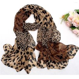 Scarves Multi-Purpose Leopard Little Tie Neckerchief Print Scarf Hair Band Women's Silk Sleep Pattern Scarfs For Women