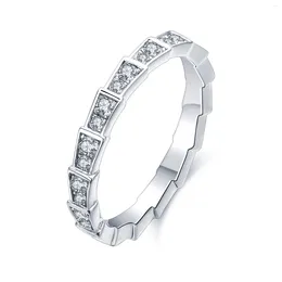 Cluster Rings Zhanhao Eternity Original Design Men 1ct Moissanite Silver 925 Sterling In Factory Supplier Price