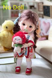 Doll House Accessories bjd six points small clothes suitable for 1 6 doll size top shorts two piece set 230630