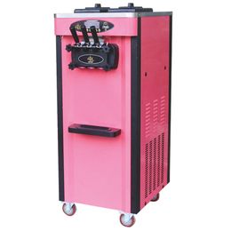 LINBOSS Commercial Soft Ice Cream Machine 220V100V Vertical Make Icecream Intelligent Sweetener Ice Cream Maker