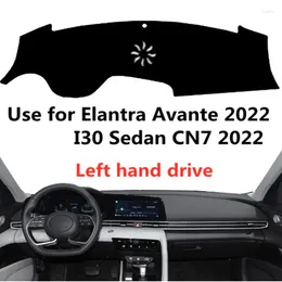 Interior Accessories TAIJS Factory Avoid Light Sport Polyester Fibre Car Dashboard Cover For Elantra Avante 2023 Left Hand Drive