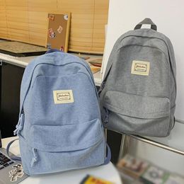 School Bags Fashion Korean Backpack Canvas Women Anti-theft Shoulder Bag For Teenager Girls Backapck Rucksack