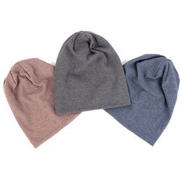 Wide Brim Hats Bucket Warm Soft Cotton Solid Colour Beanies Fashion Unisex Hip Hop for Winter Autumn Knitted Ribbed Female Gentlemen Skull Caps 230629