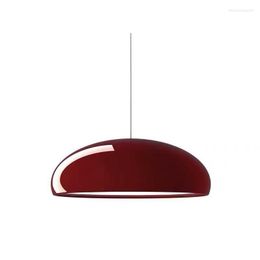 Pendant Lamps Italian Designer Lamp Black White Red Retro Pendnat Lights Nordic Modern Living Room Dining Bedroom Hanging