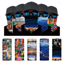 Bandanas Cycling Face Mask Tactical Military Scarf Neck Men Seamless Bandana Women Headband Balaclava Tube Shield