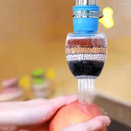 Kitchen Faucets 5 Layers Water Philtre For Home Purifier Activated Carbon Filtration Tap Mini Faucet Accessory