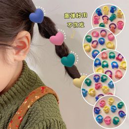 Hair Accessories 10pcs Bands Bandeau Cheveux Scrunchies Tiara Girls Envio Gratis Seamless Ring Rubber Color Gradient Cute Tie