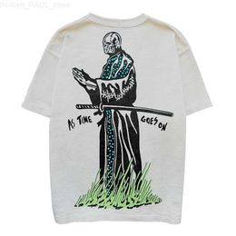 T-shirts T Shirt Streetwear Anime Casual Mens Clothing Y2K Oversized Print Short Sleeve O Neck Tops Tees Give Service to Warren 0YV7