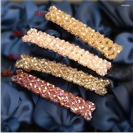 Hair Clips Women's Fashion Bling Headwear Handmade Full Crystal Clip Barrette Hairpin 200pcs